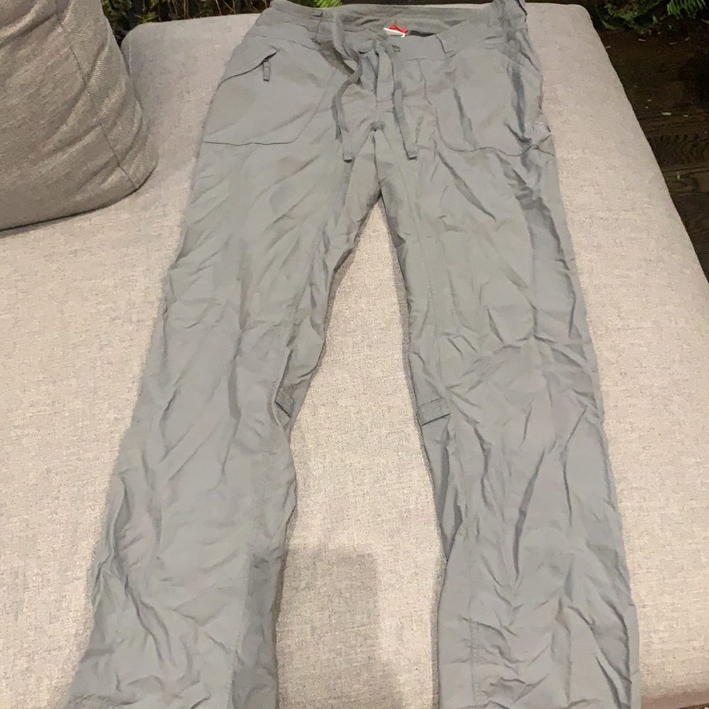 North face hiking pants, wide leg